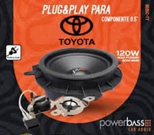 Componente PowerBass OE65C Toyota 6"
