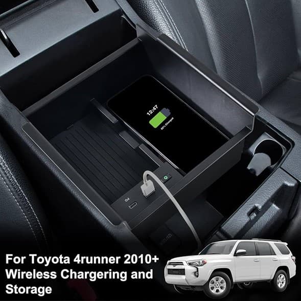 CARGADOR INALAMBRICO ORIGINAL PARA TOYOTA 4RUNNER 2010-2024