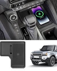 CARGADOR INALAMBRICO ORIGINAL PARA TOYOTA PRADO LC250 2025-2026