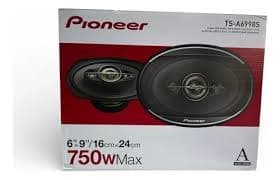 Parlante Pioneer TS-A6998S 6x9" 5 Vías 750W para Carro