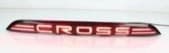 PLAQUERO BAUL CENTRAL LED BI FUNCION ROJO-BLANCO TOYOTA COROLLA CROSS 2021-2025